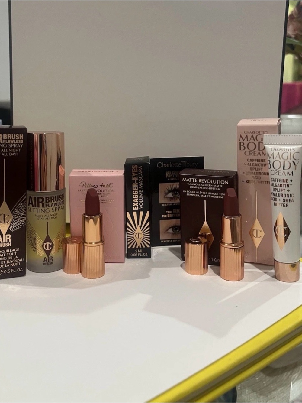 Charlotte Tilbury 5 Piece Travel  Skincare & Makeup  Bundle Set/$80 +retail